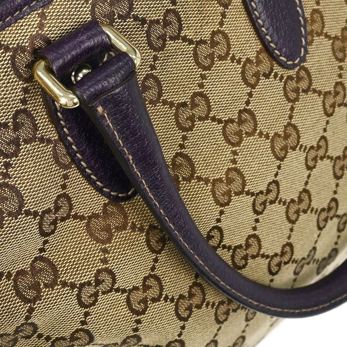 Gucci Brown Beige Jackie Tote Bag