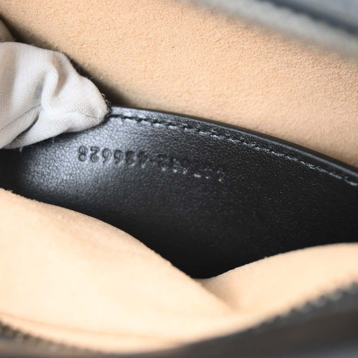 Gucci Black GG Marmont Small Camera Bag