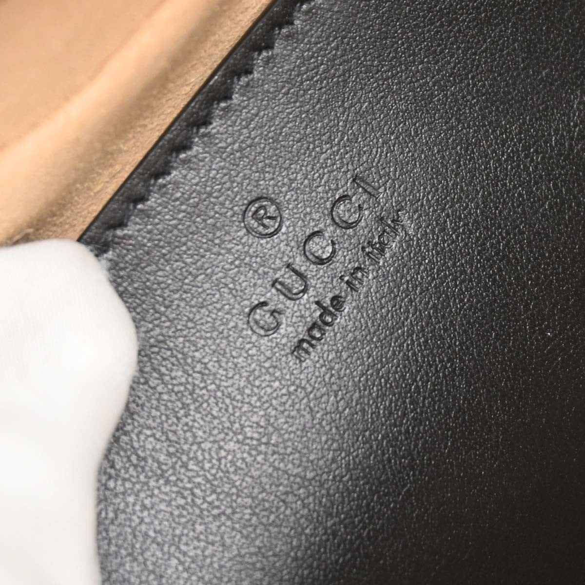 Gucci Black GG Marmont Small Camera Bag