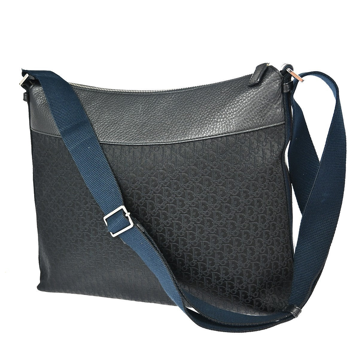 Christian Dior Black Trotter Street Chic Shoulder Bag