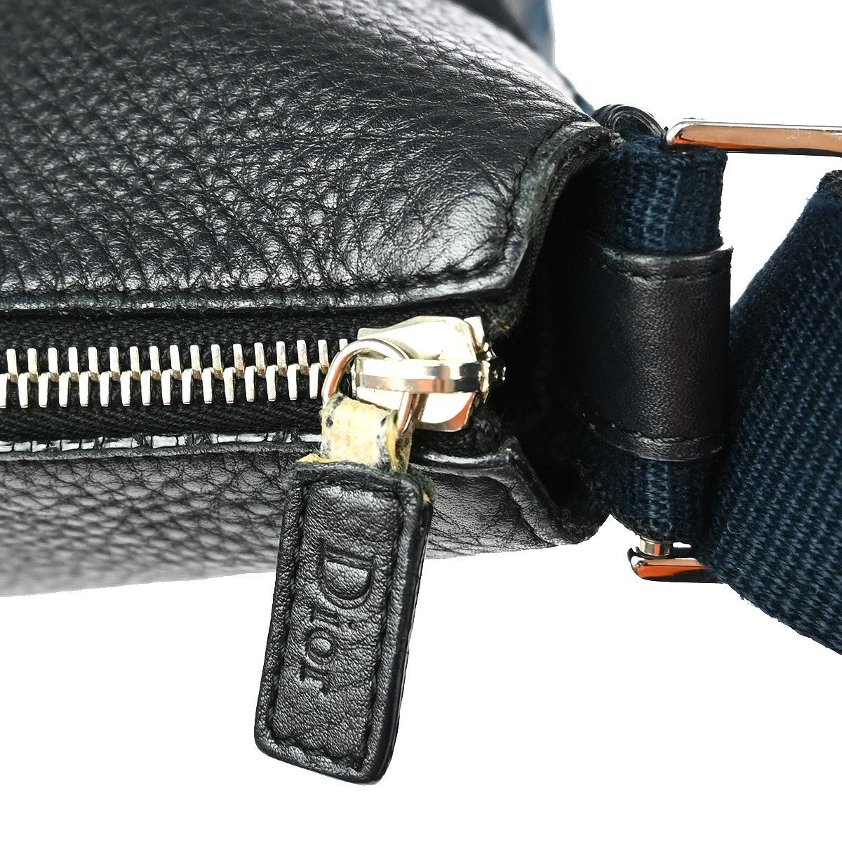 Christian Dior Black Trotter Street Chic Shoulder Bag