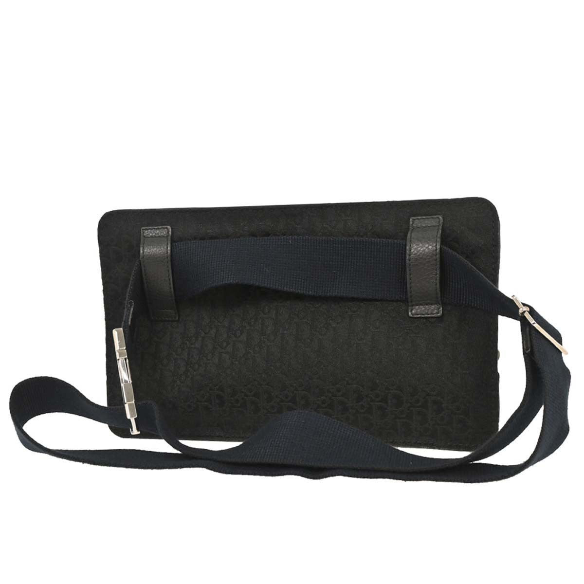Christian Dior Black Trotter Street Chic Bum Bag