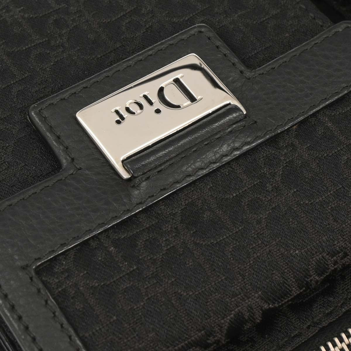 Christian Dior Black Trotter Street Chic Bum Bag