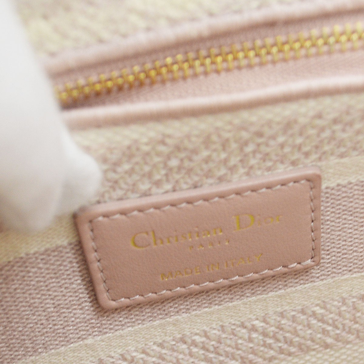 Christian Dior Lady Dior D-Lite Toile de Jouy Hand Bag