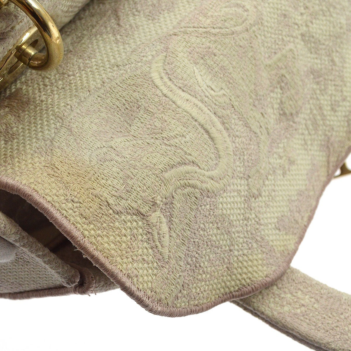Christian Dior Lady Dior D-Lite Toile de Jouy Hand Bag