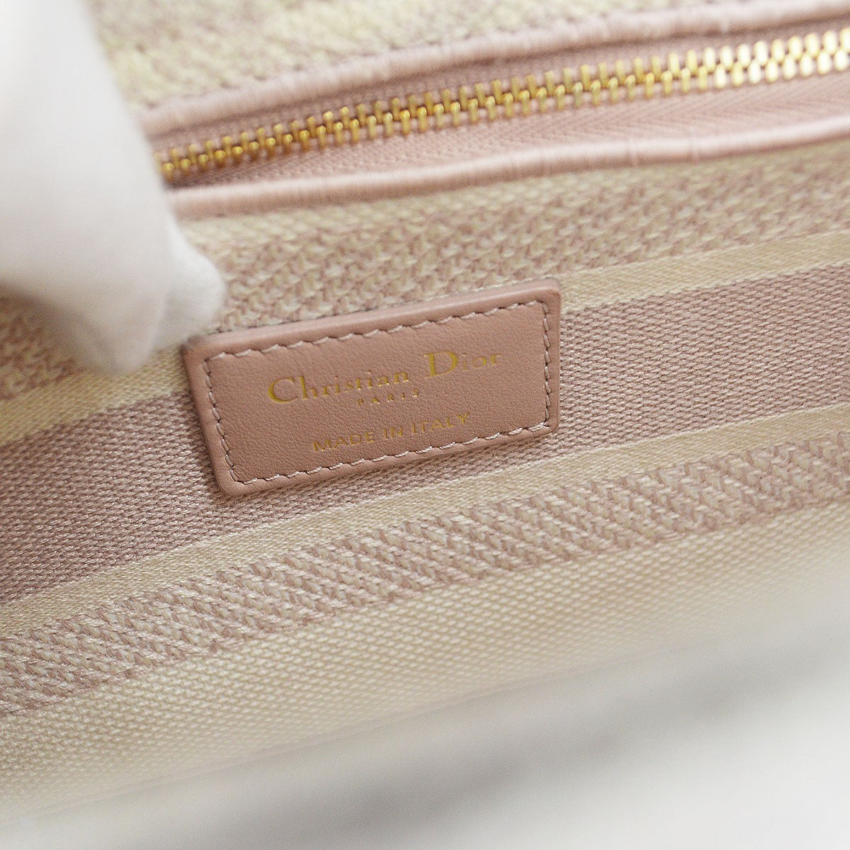 Christian Dior Lady Dior D-Lite Toile de Jouy Hand Bag