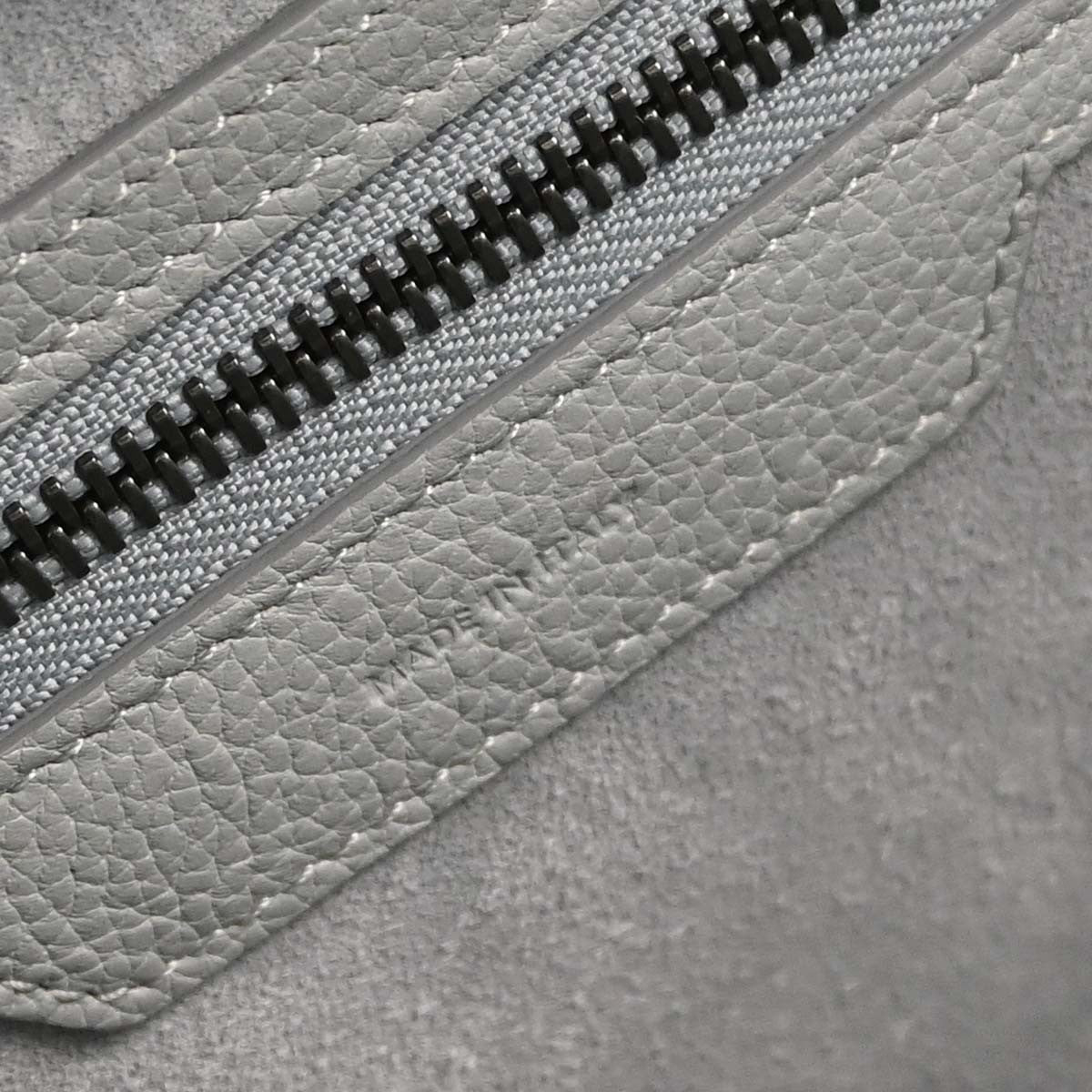 Celine Gray Luggage Micro Tote Handbag