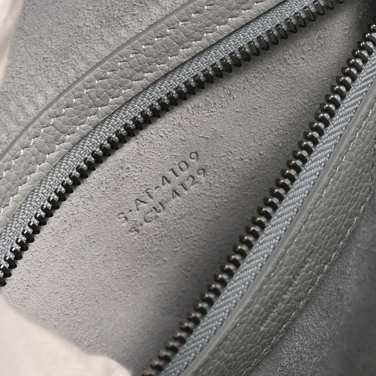 Celine Gray Luggage Micro Tote Handbag