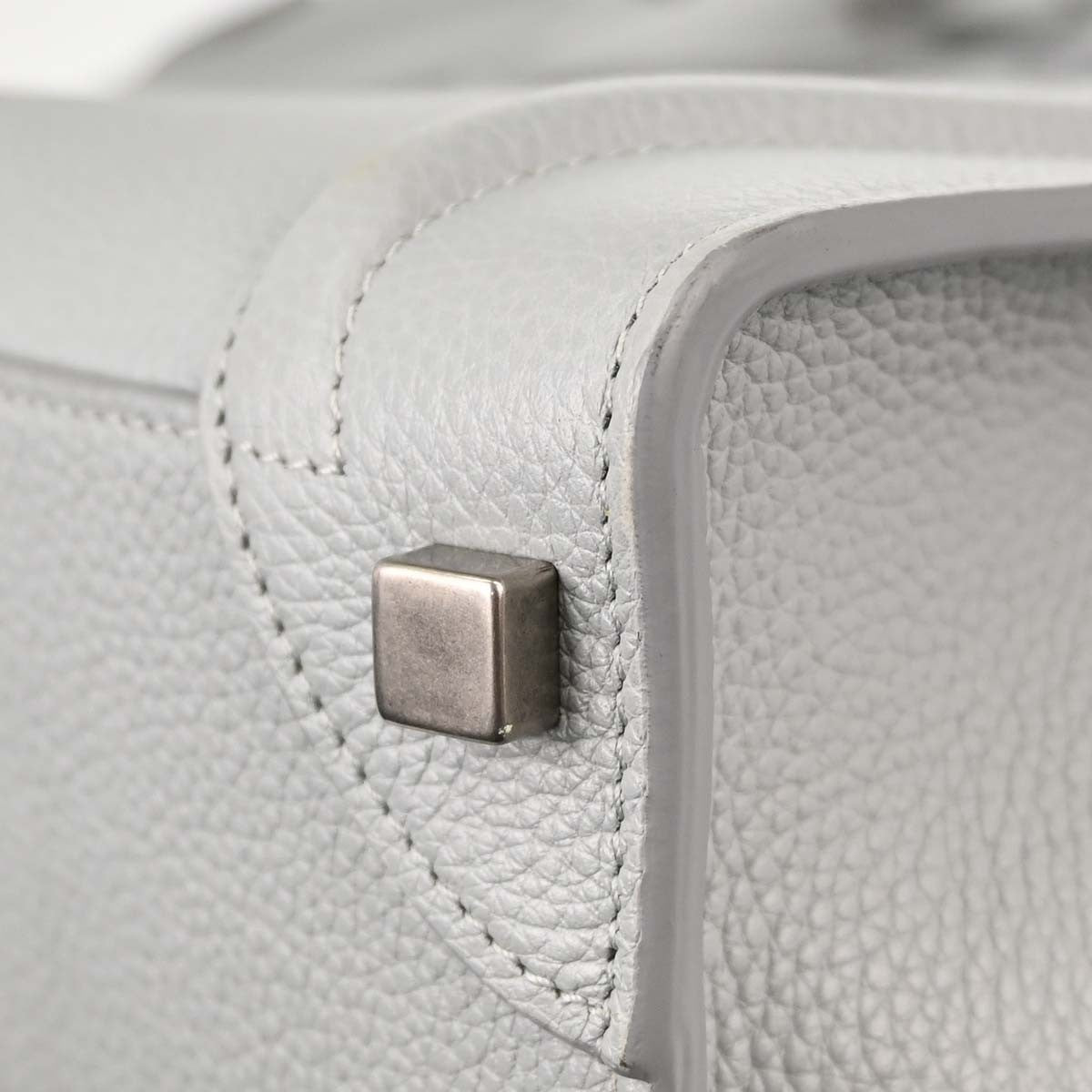 Celine Gray Luggage Micro Tote Handbag