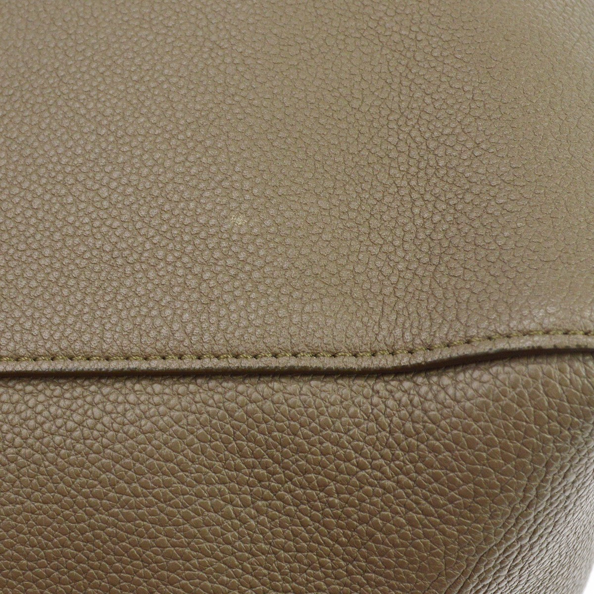 Celine Gray Leather Cabas Phantom Small Tote Bag