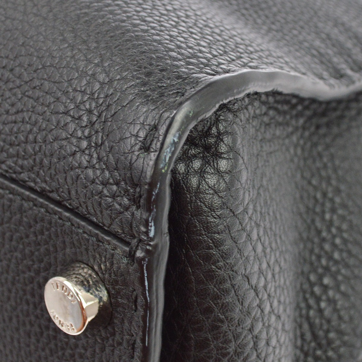 Fendi Black Selleria Peekaboo Fit Handbag