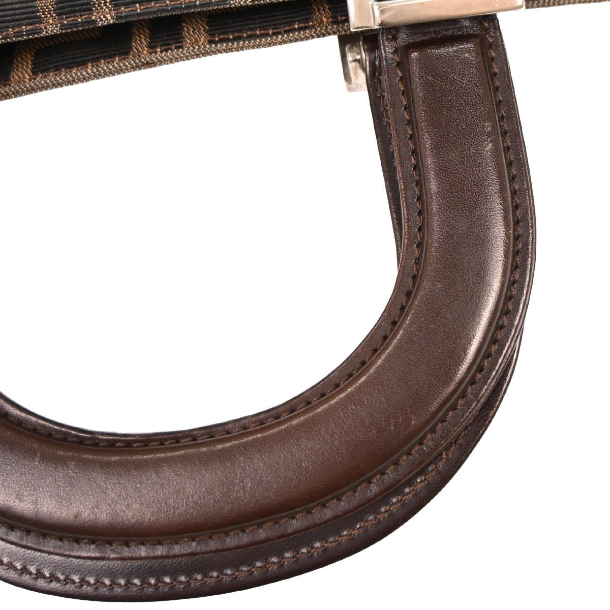 Fendi Brown Zucca Tote Handbag
