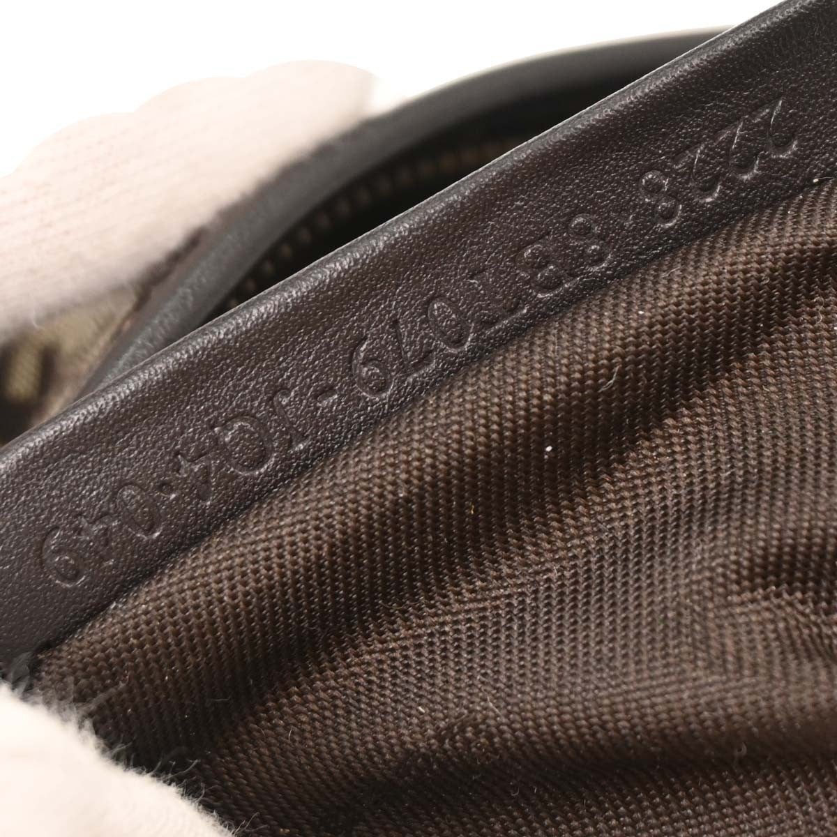 Fendi Brown Zucchino Shoulder Bag