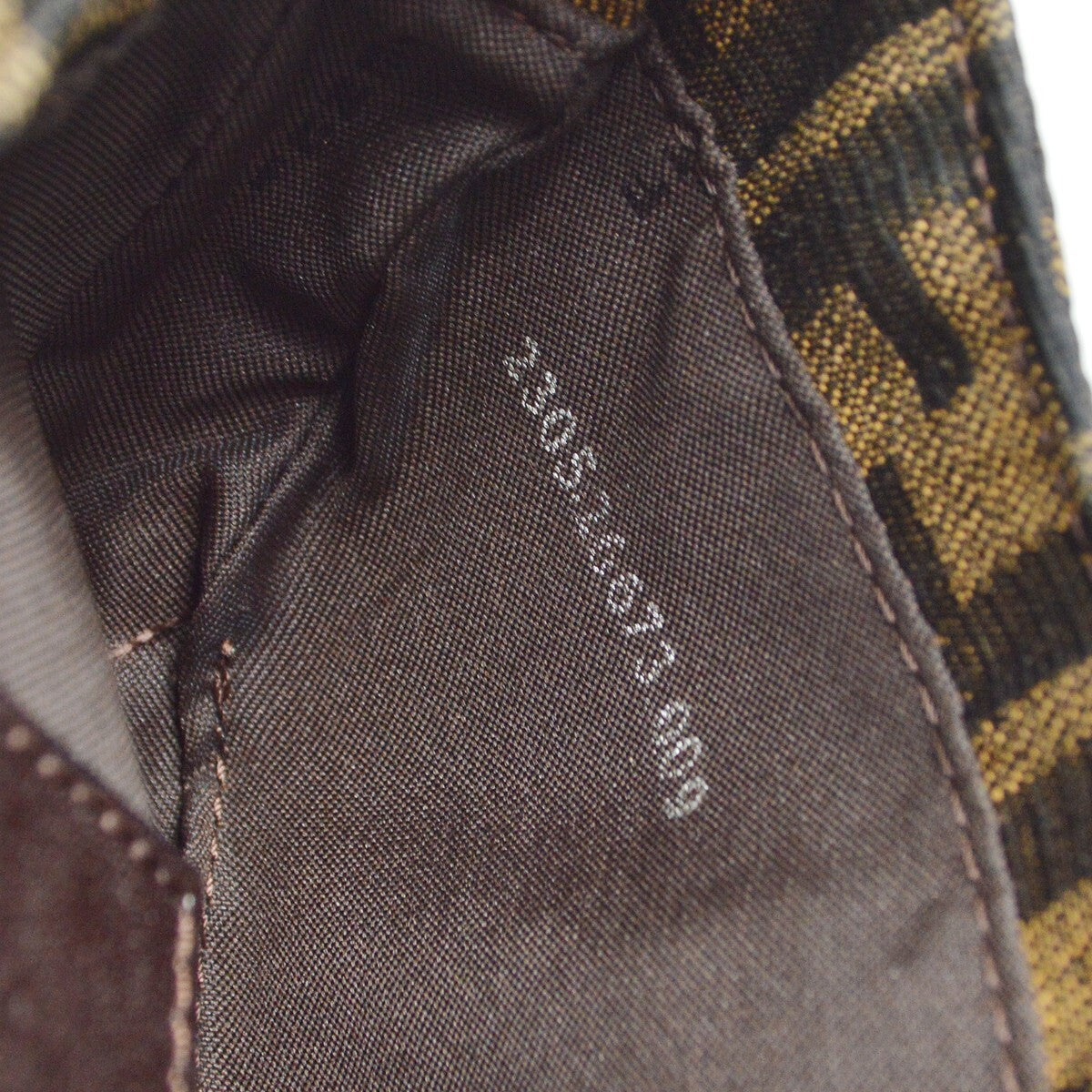 Fendi Brown Zucca Handbag