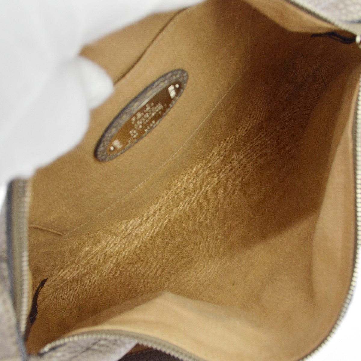 Fendi Gray Selleria Shoulder Bag
