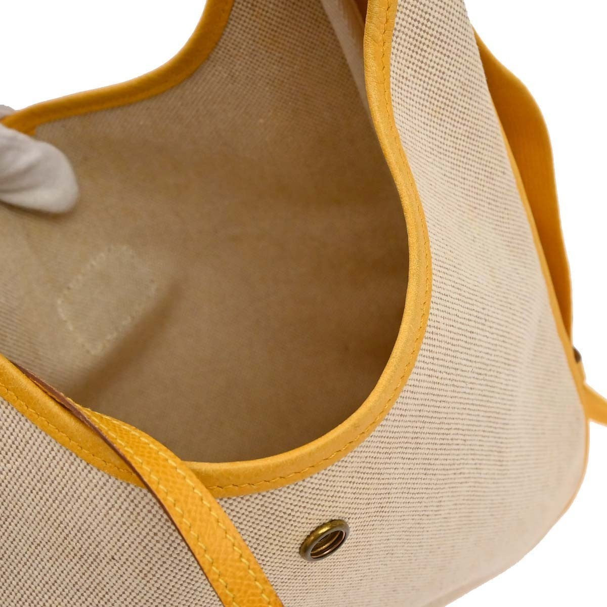 Hermès Beige Jaune Toile H Tsako Shoulder Bag