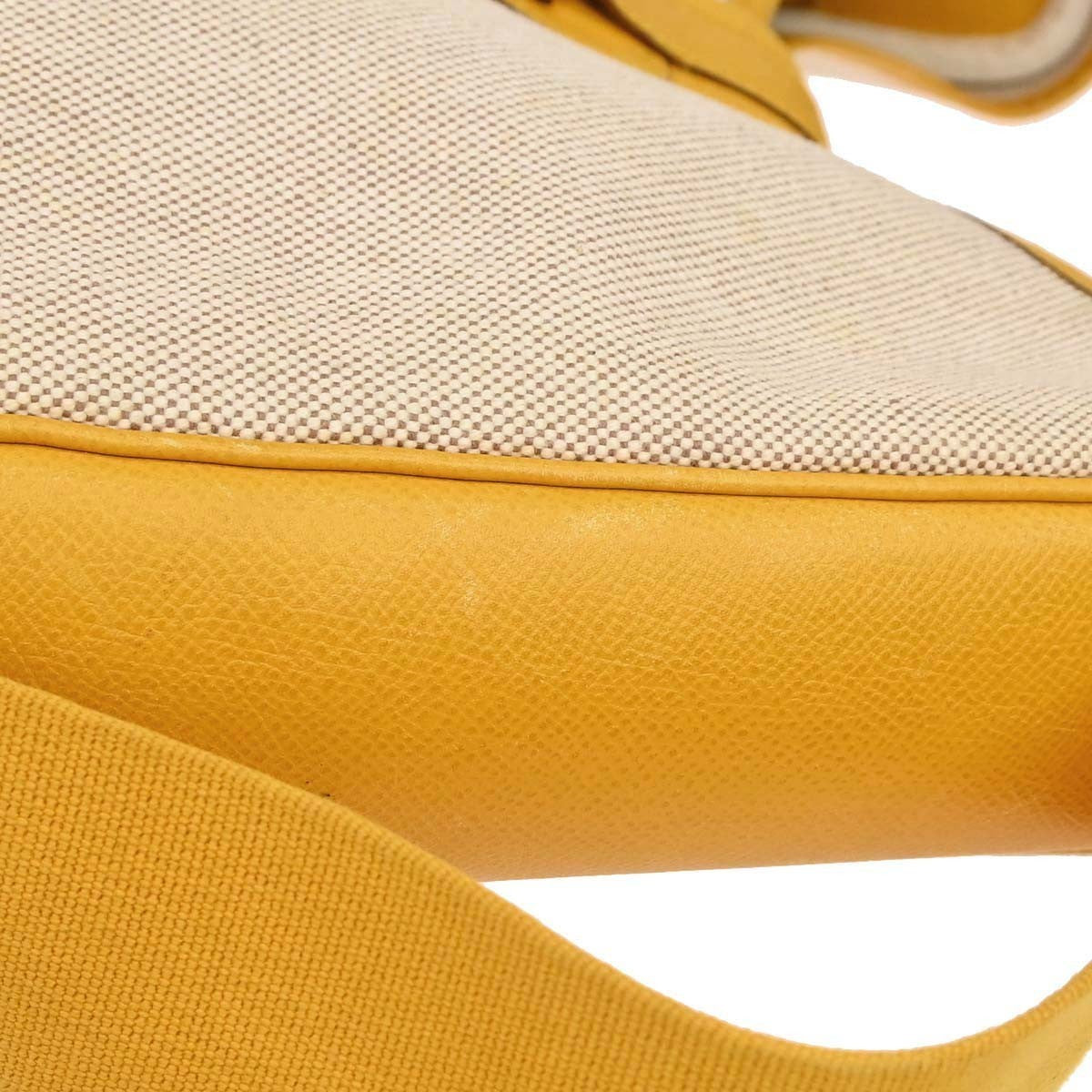 Hermès Beige Jaune Toile H Tsako Shoulder Bag