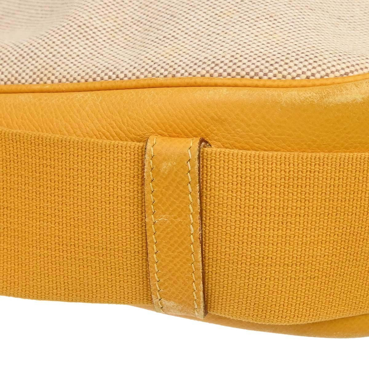 Hermès Beige Jaune Toile H Tsako Shoulder Bag
