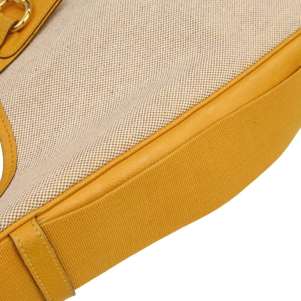 Hermès Beige Jaune Toile H Tsako Shoulder Bag