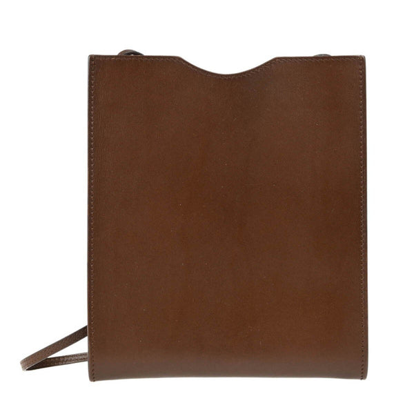 Hermès Havane Box Calf Onimaitou Shoulder Bag Pochette