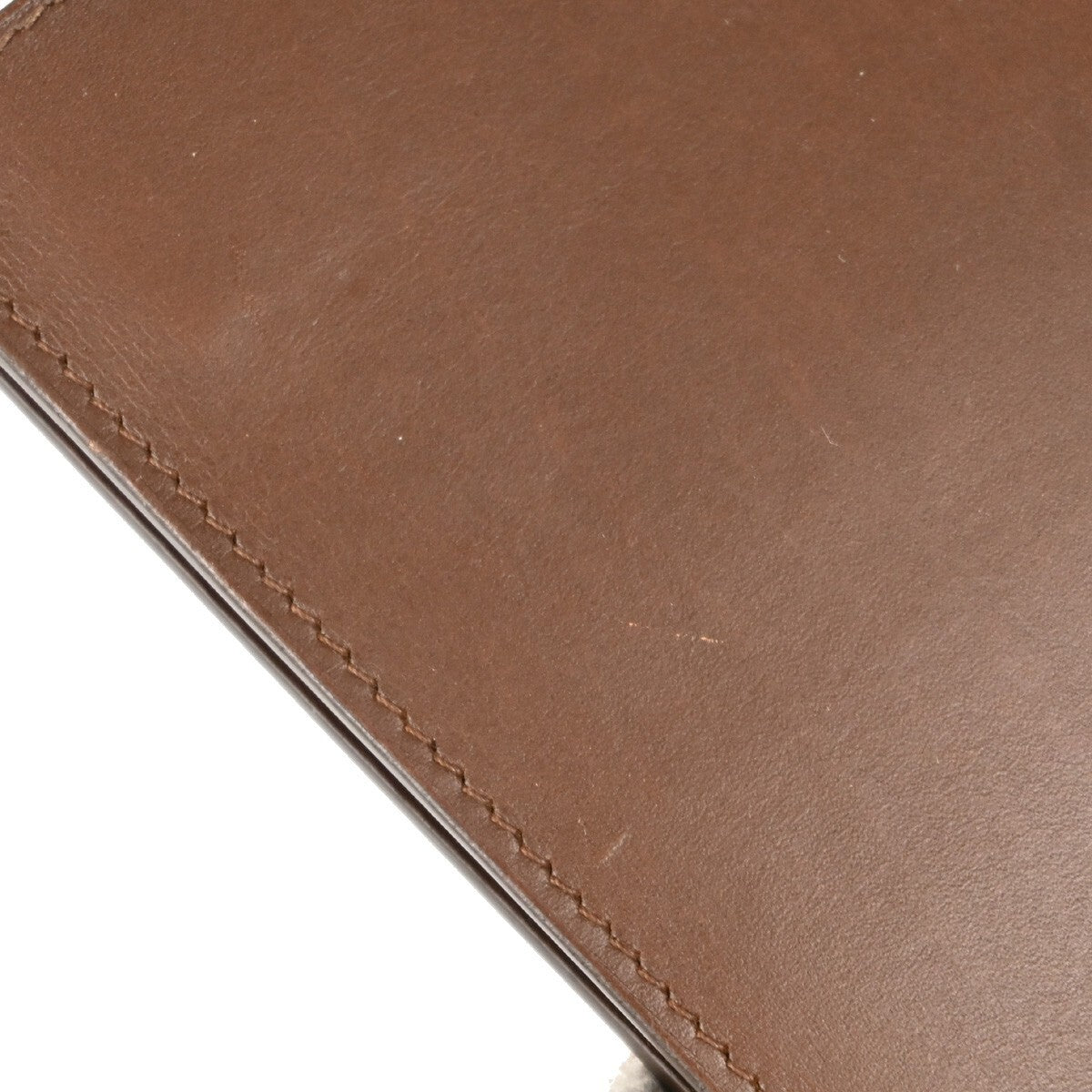 Hermès Havane Box Calf Onimaitou Shoulder Bag Pochette