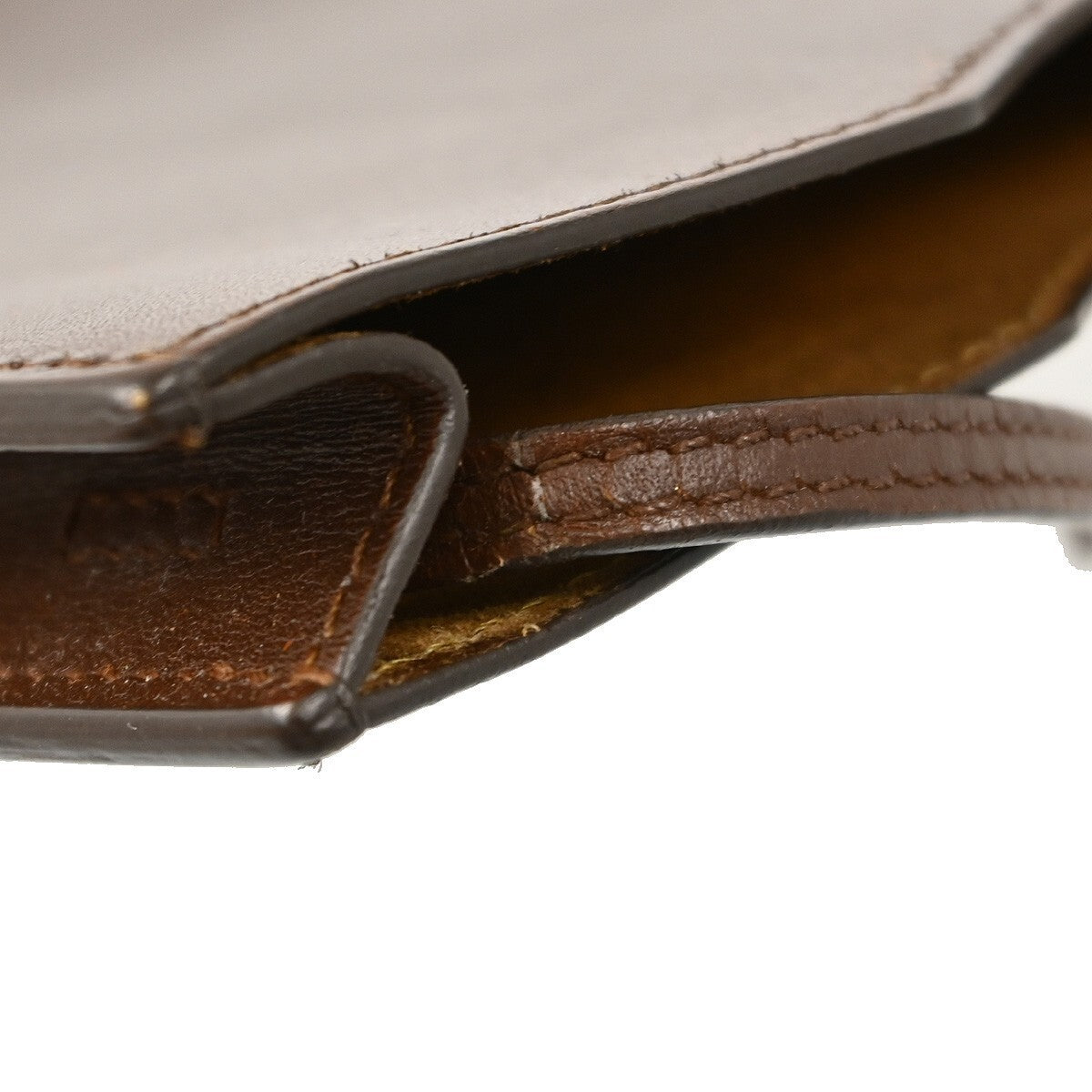 Hermès Havane Box Calf Onimaitou Shoulder Bag Pochette