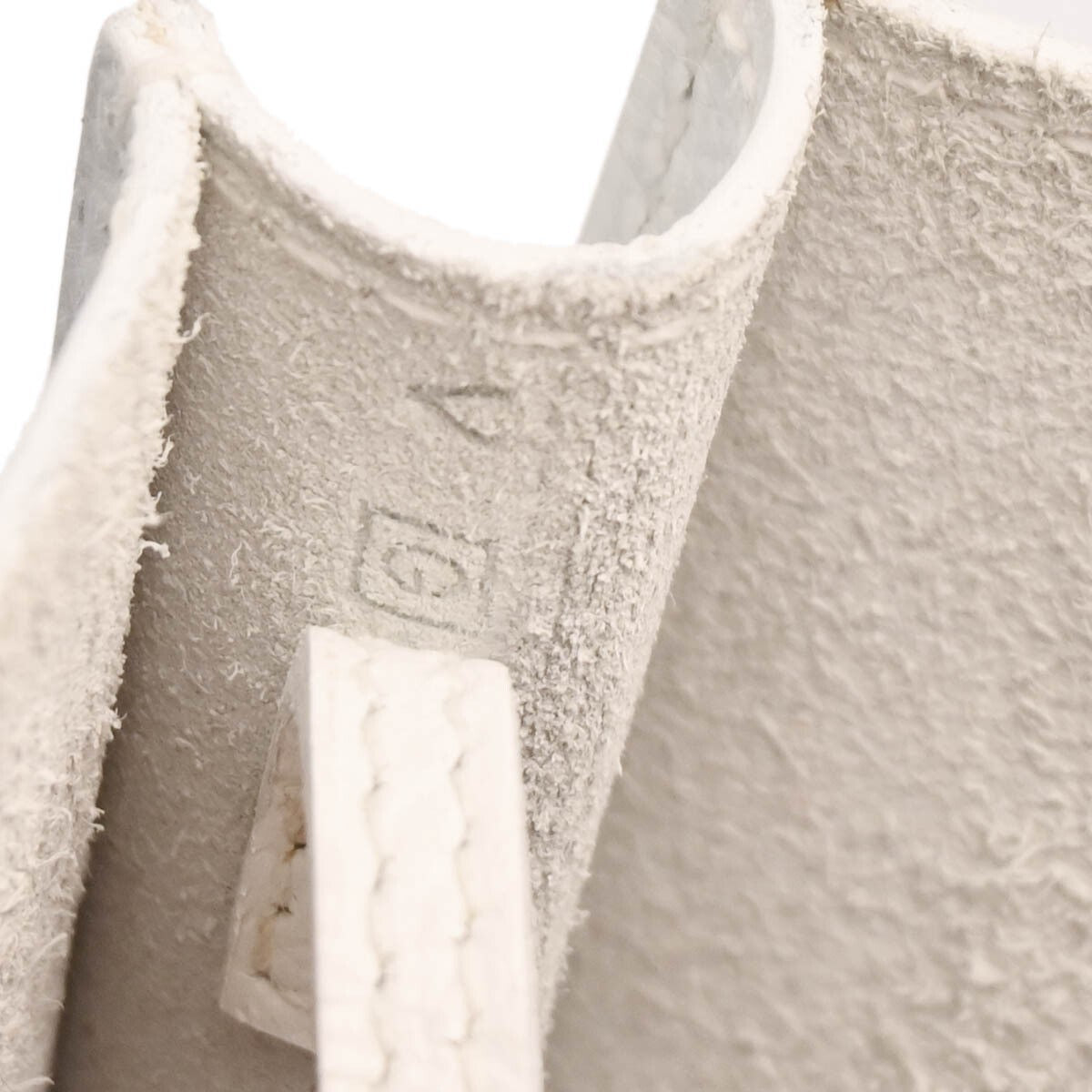 Hermès White Epsom Onimaitou Crossbody Pochette Shoulder Bag