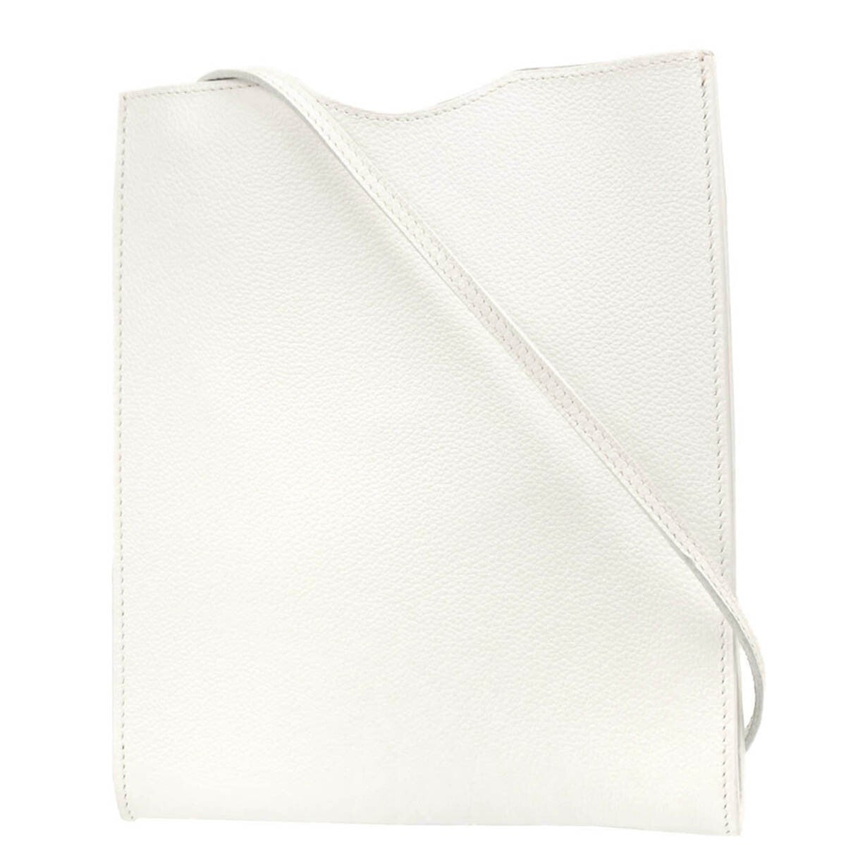 Hermès White Epsom Onimaitou Crossbody Pochette Shoulder Bag