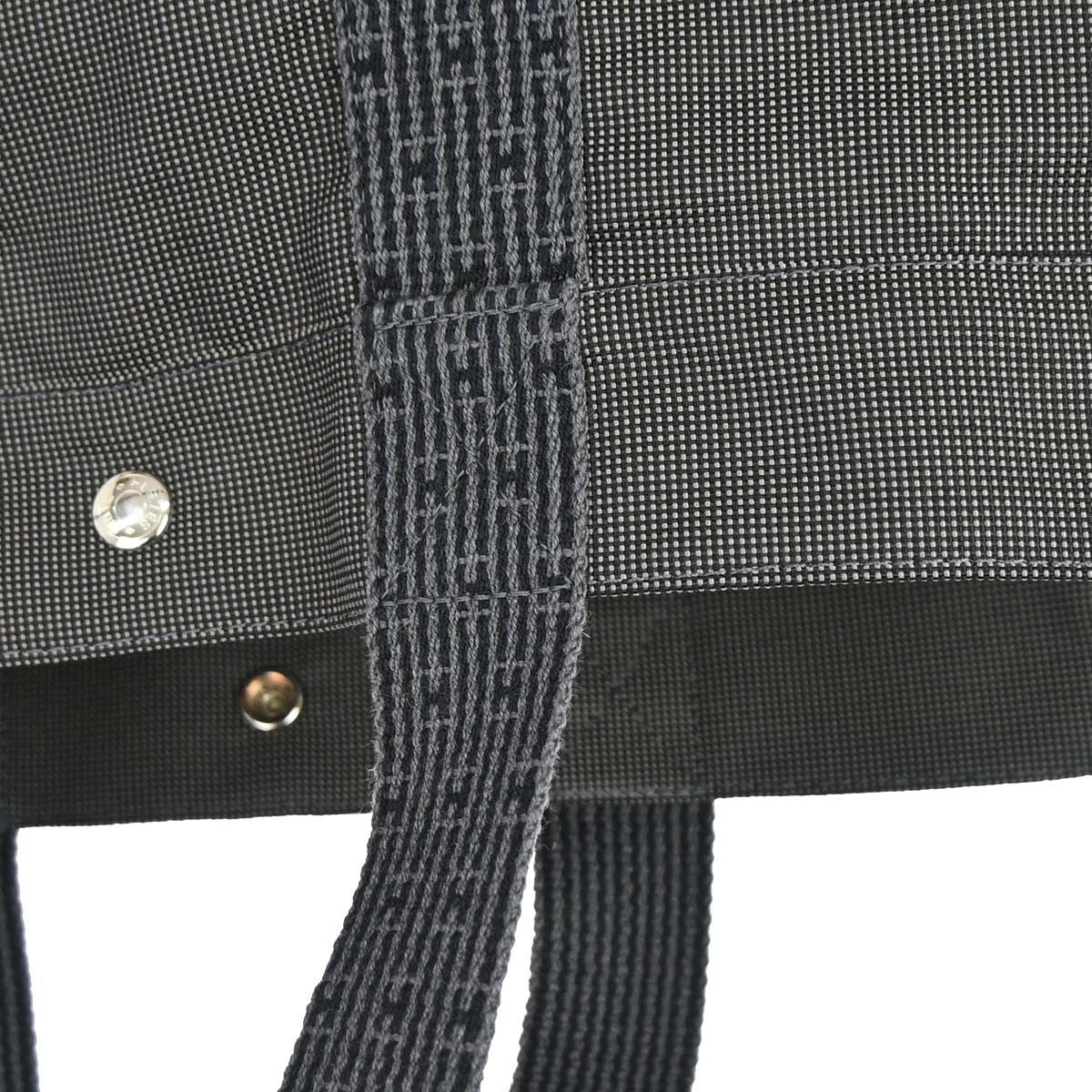 Hermès Gray Canvas Herline Tote GM Handbag