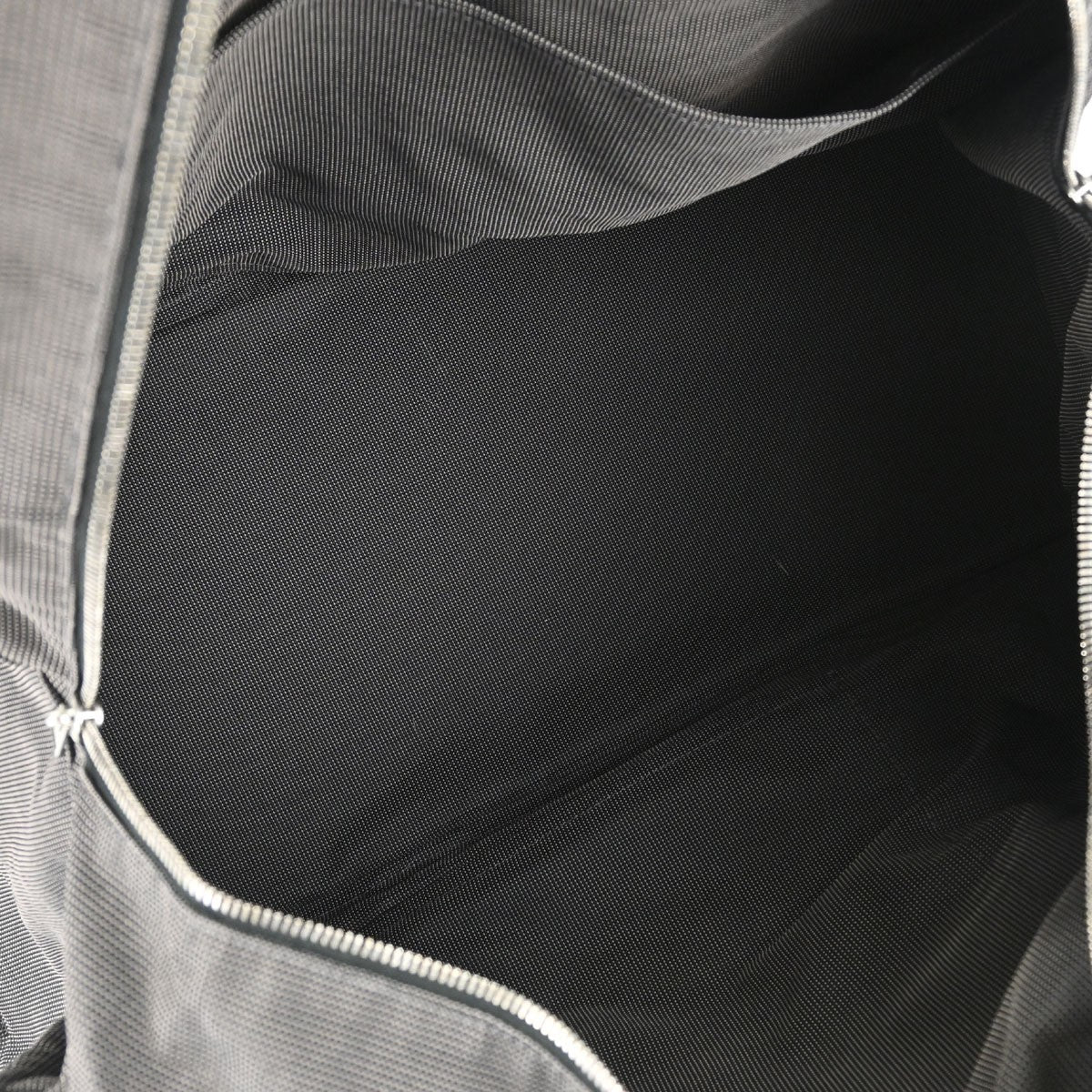Hermès Gray Canvas Herline Tote TGM Handbag
