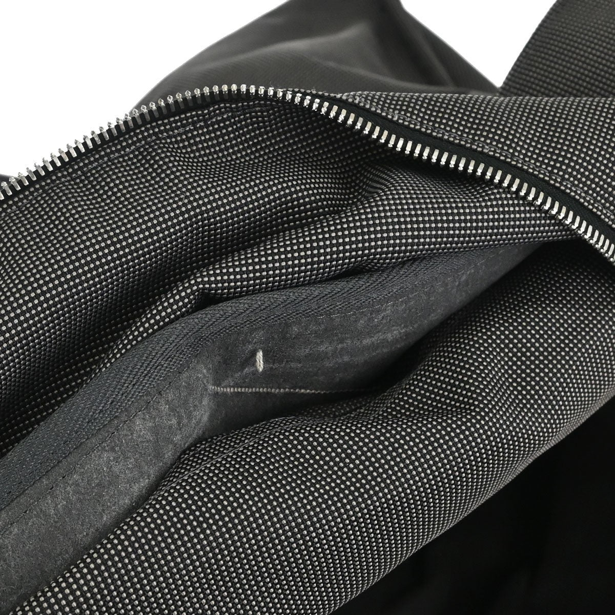 Hermès Gray Canvas Herline Tote TGM Handbag