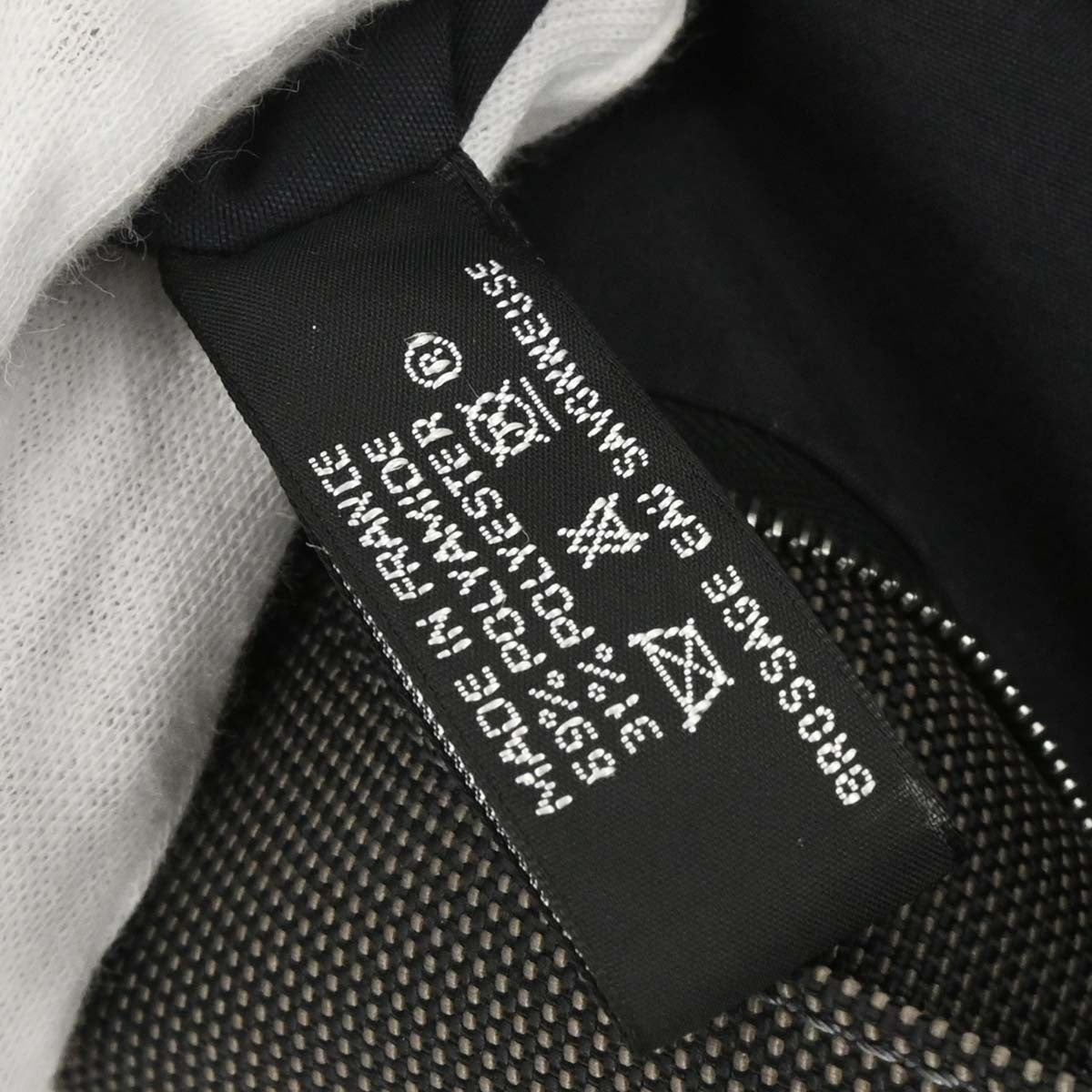 Hermès Gray Canvas Herline Cabas Tote Bag