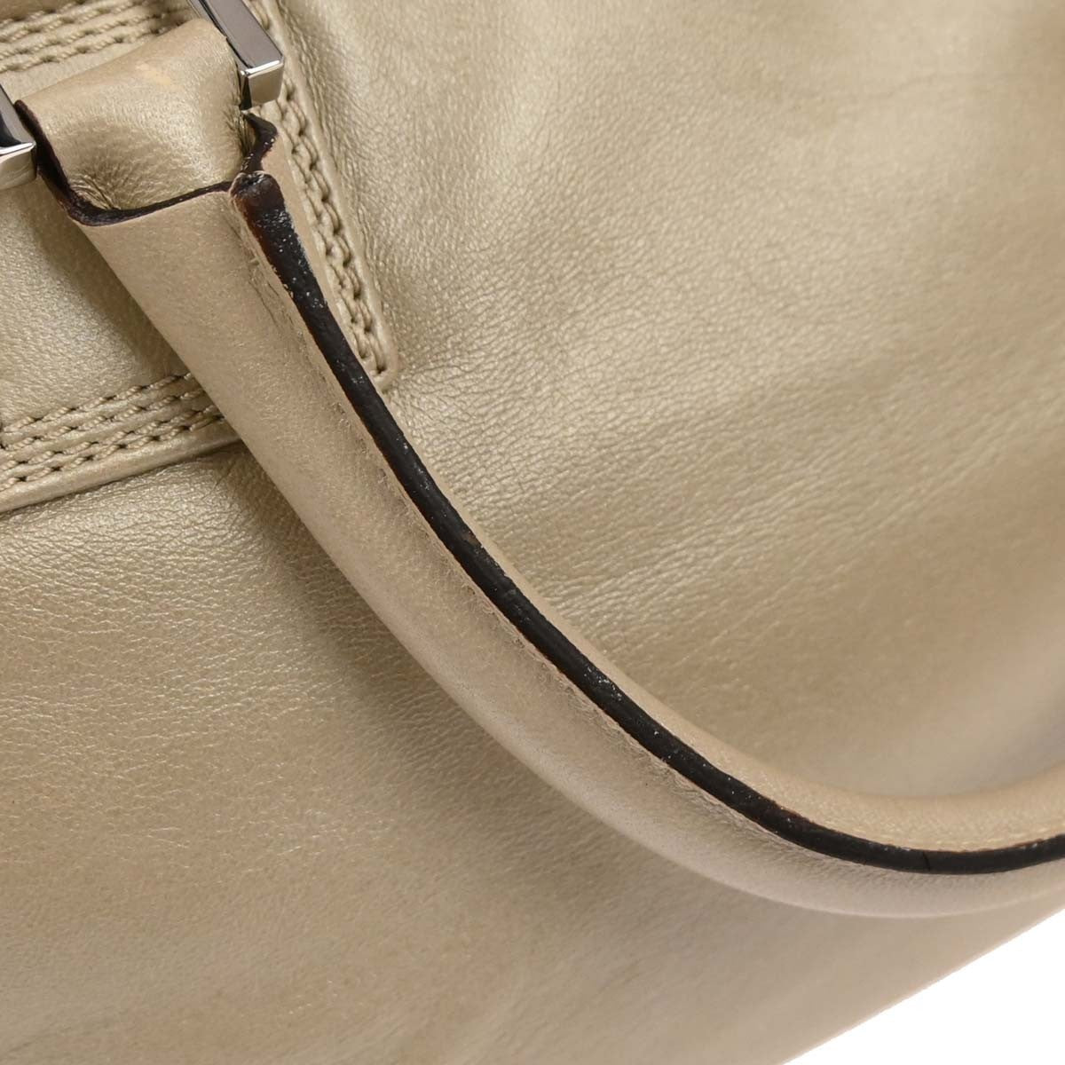 Loewe White Leather Amazona 36 Handbag