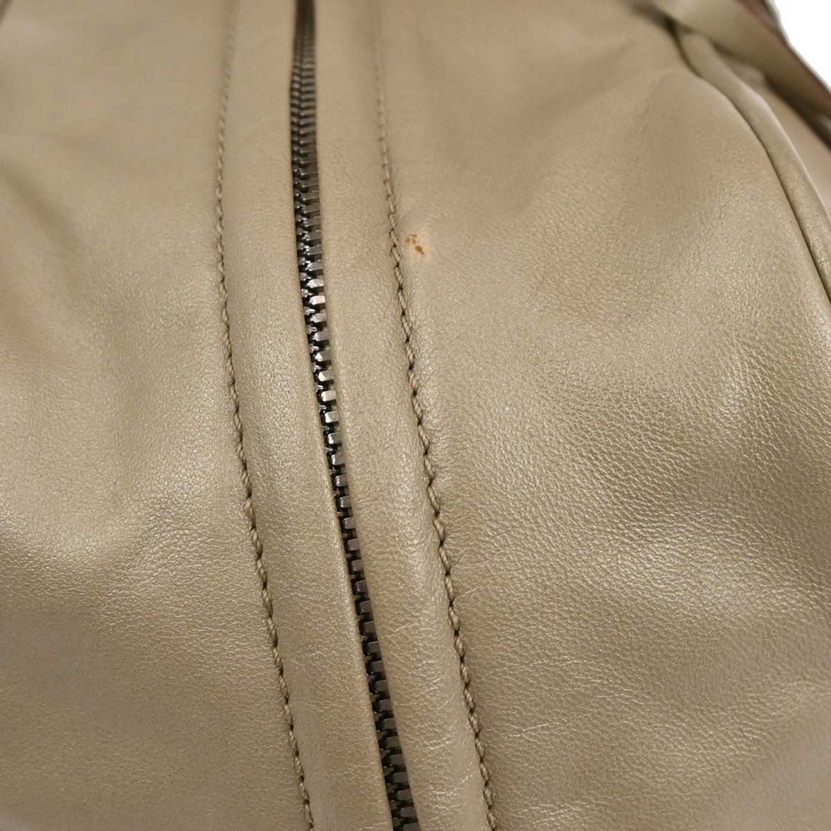 Loewe White Leather Amazona 36 Handbag