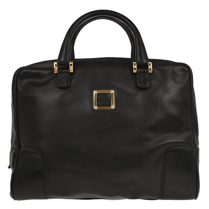 Loewe Black Leather Amazona 32 Handbag