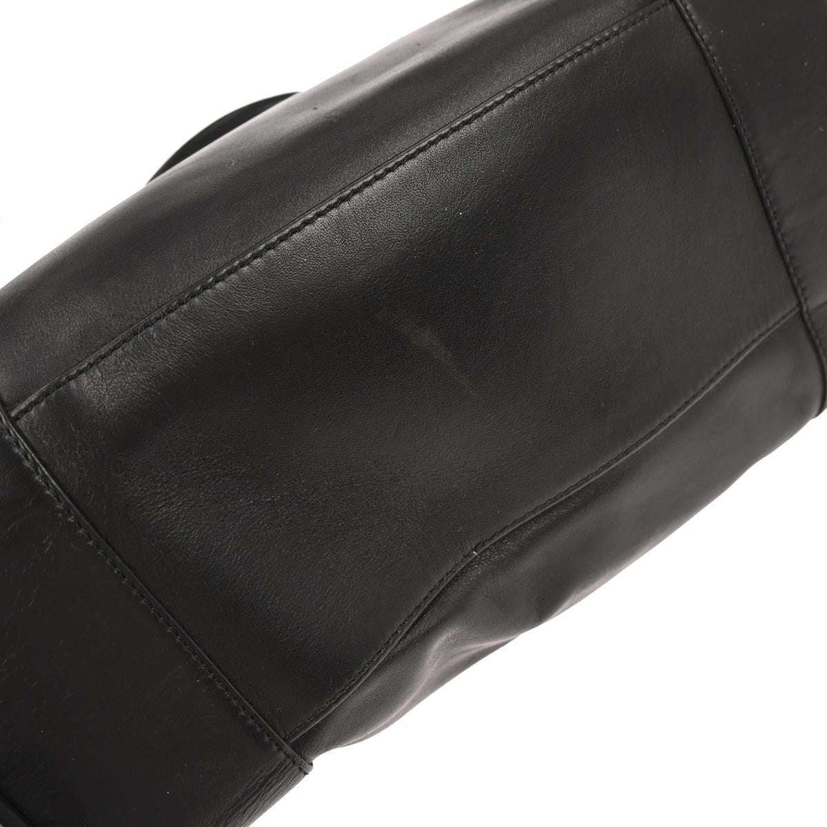 Loewe Black Leather Amazona 32 Handbag