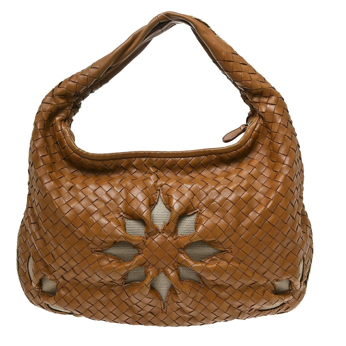 Bottega Veneta Brown Intrecciato Hobo Handbag