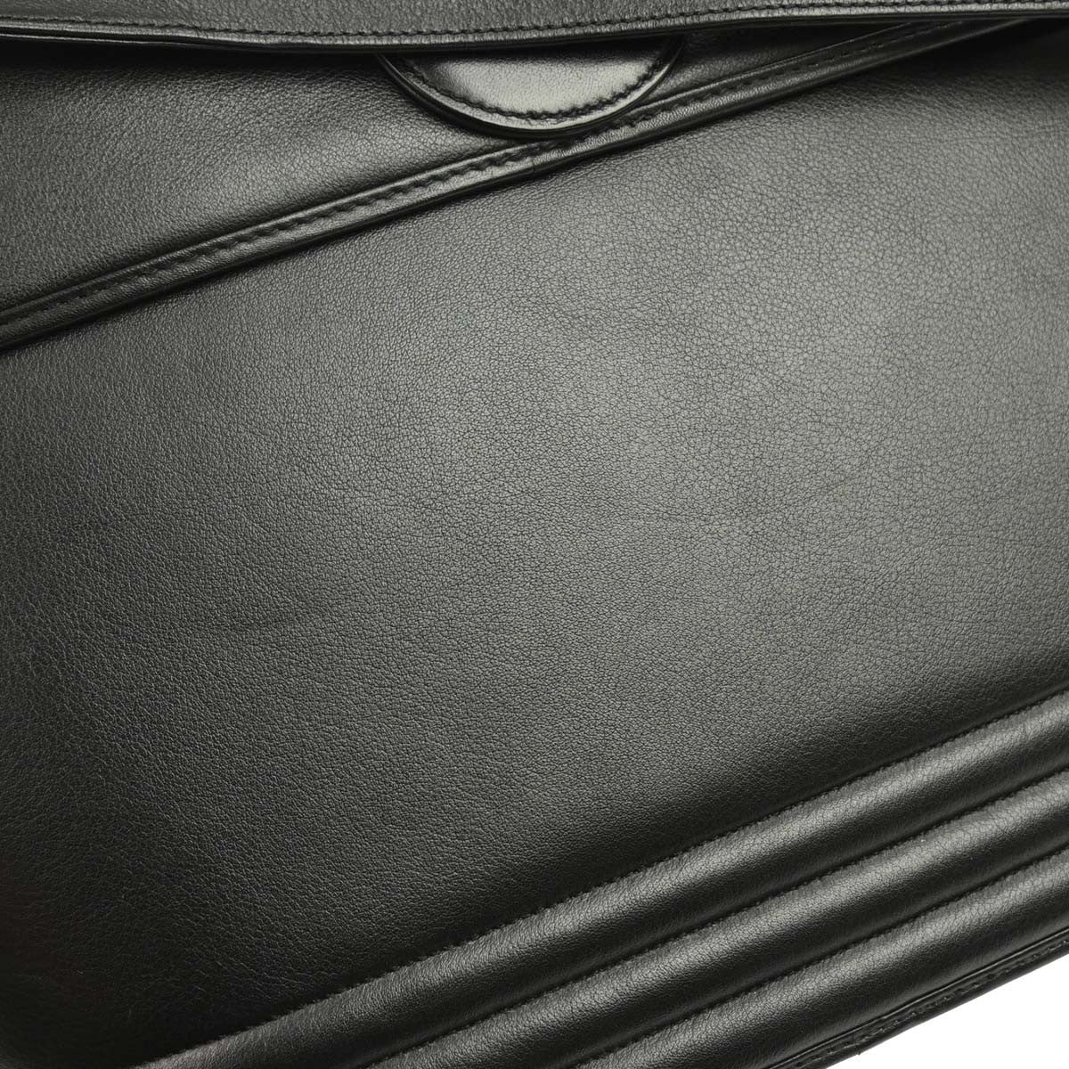 Saint Laurent Black Leather Shoulder Bag