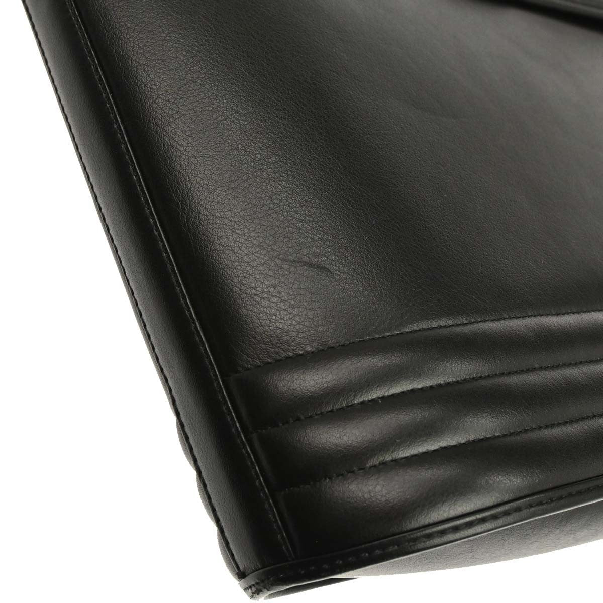 Saint Laurent Black Leather Shoulder Bag