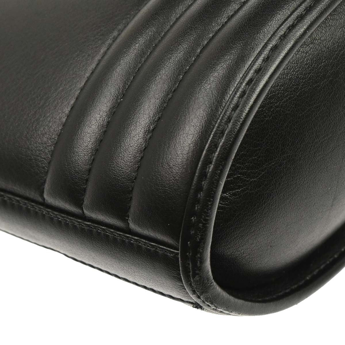 Saint Laurent Black Leather Shoulder Bag