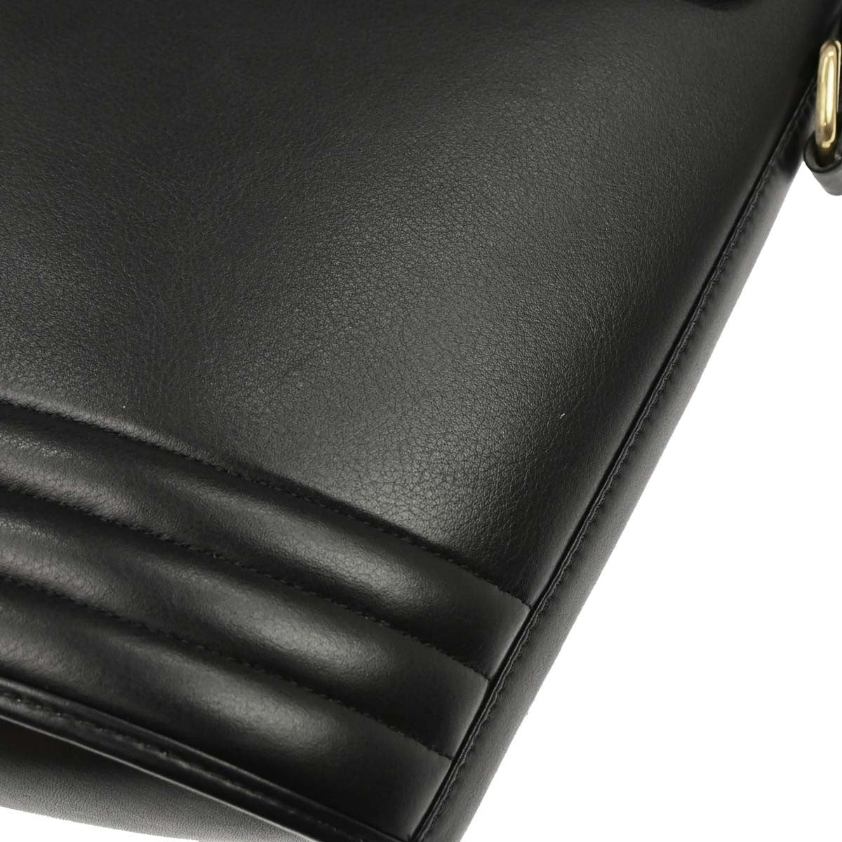 Saint Laurent Black Leather Shoulder Bag