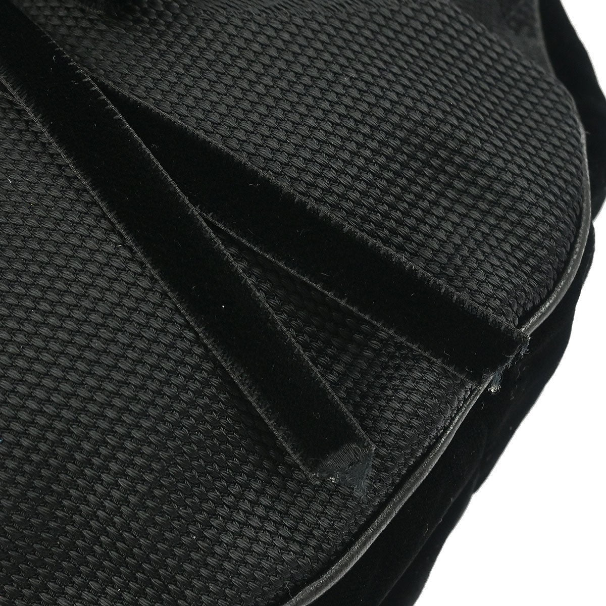 Saint Laurent Black Nylon Rive Gauche Shoulder Bag