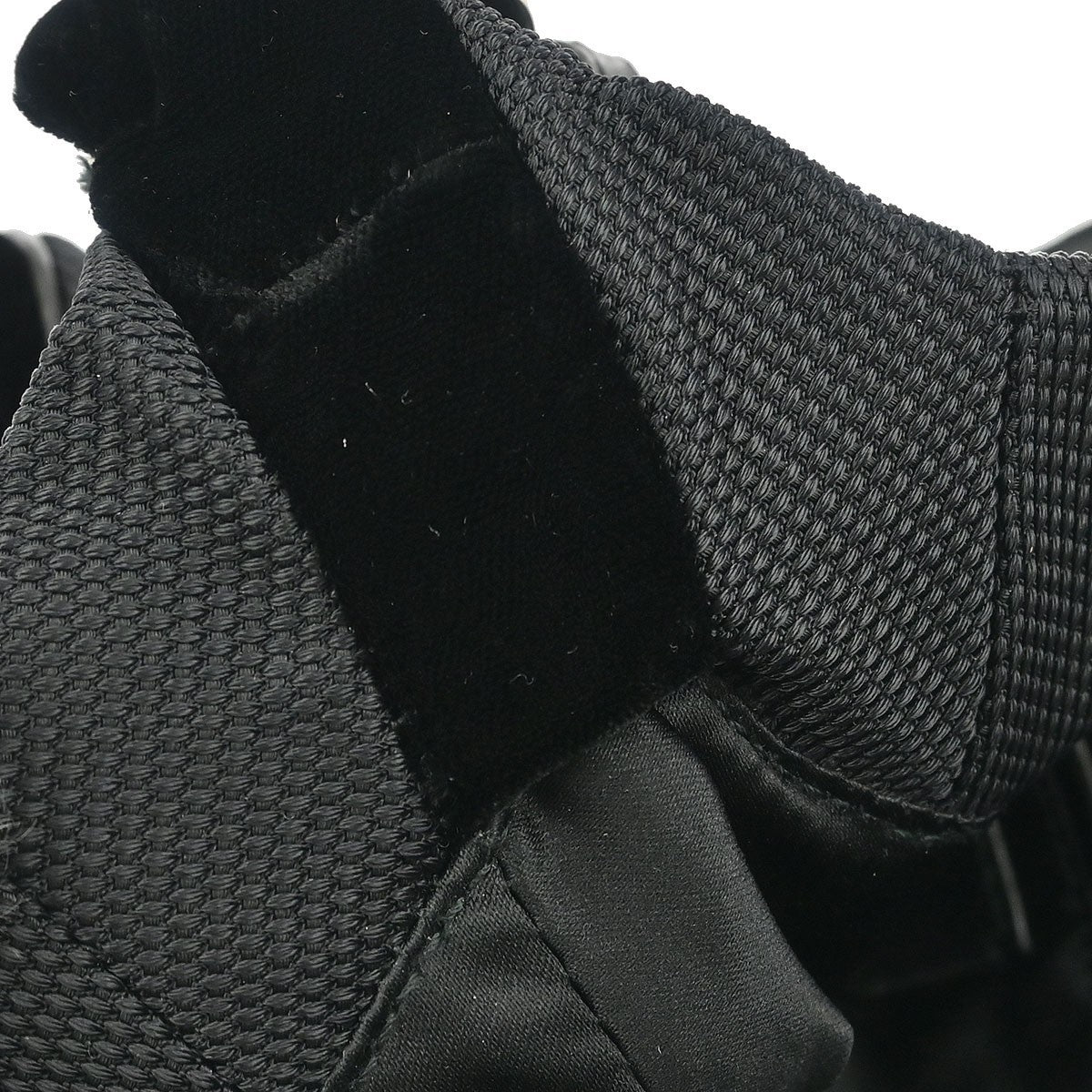 Saint Laurent Black Nylon Rive Gauche Shoulder Bag