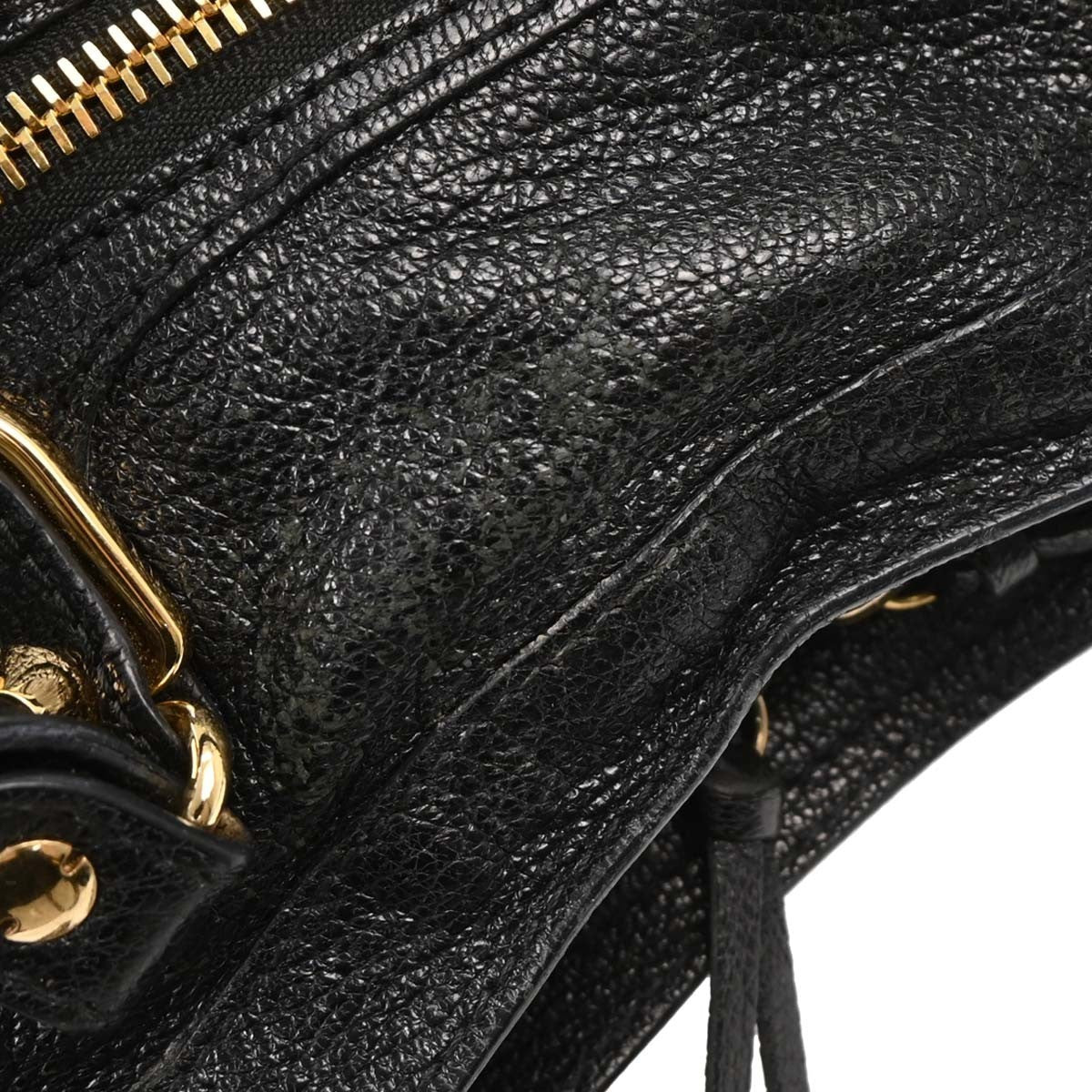 Balenciaga Black City Small Handbag