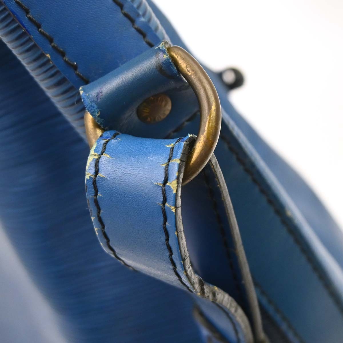 Louis Vuitton Blue Epi Noe Shoulder Bag