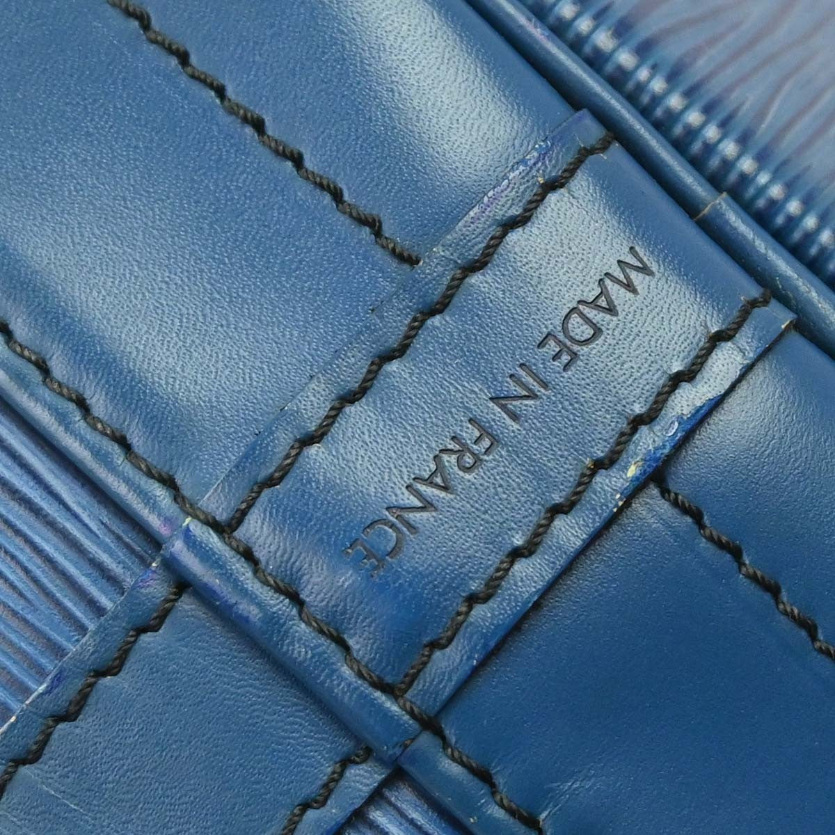 Louis Vuitton Blue Epi Noe Shoulder Bag
