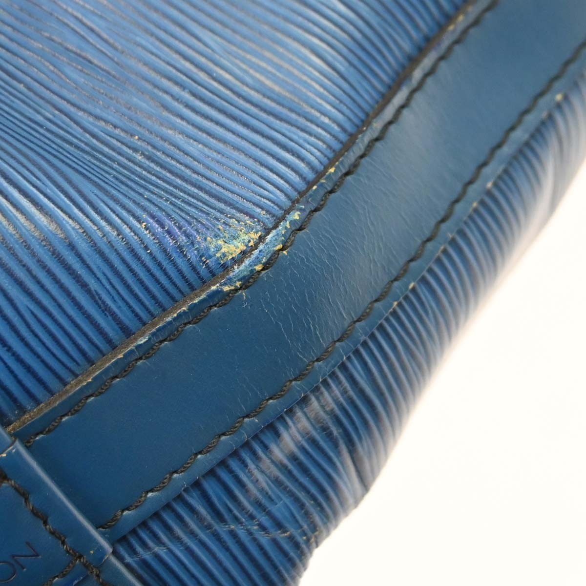 Louis Vuitton Blue Epi Noe Shoulder Bag