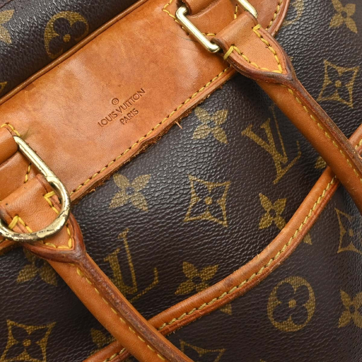 Louis Vuitton Deauville Bowling Vanity Handbag