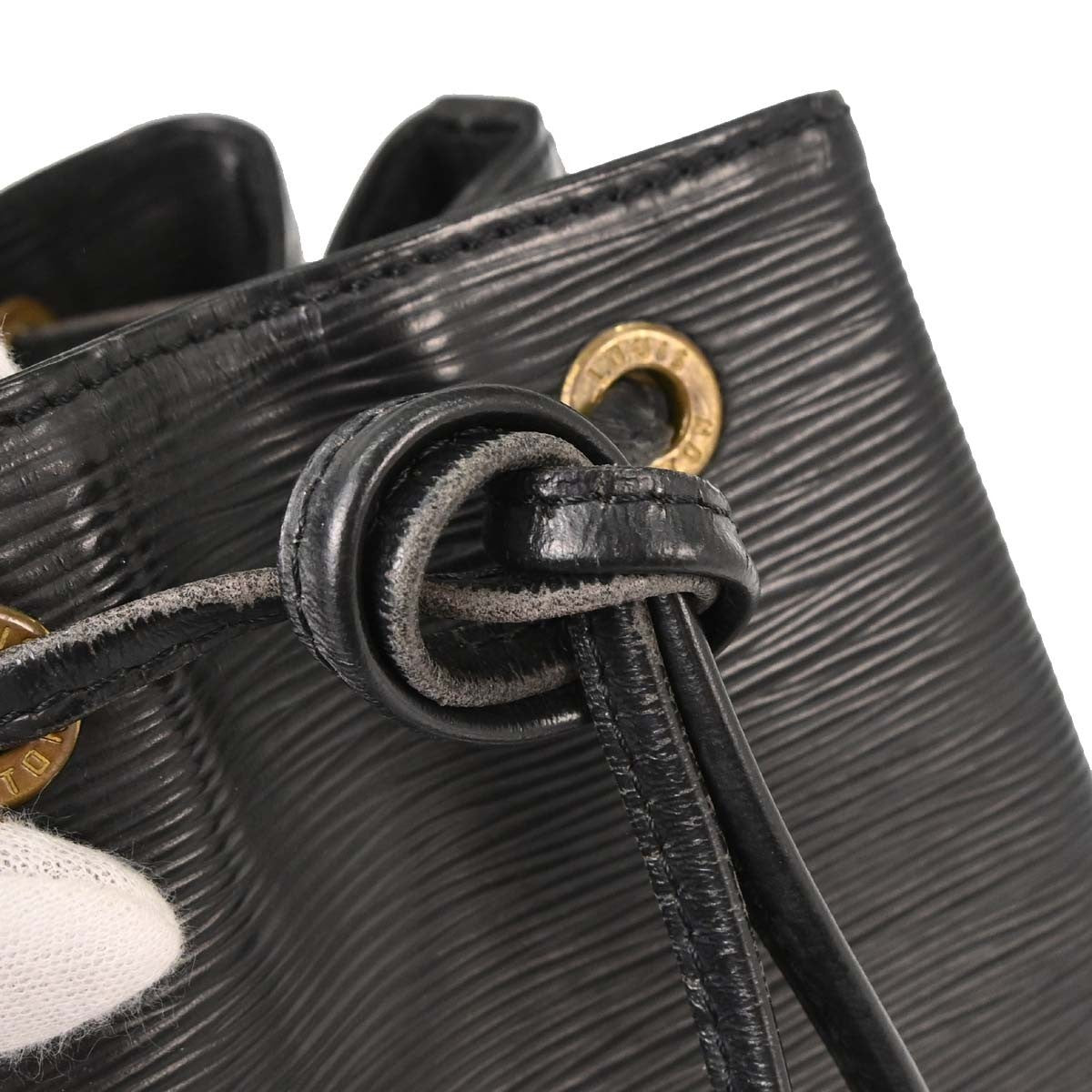 Louis Vuitton Epi Noe Shoulder Bag Noir Black