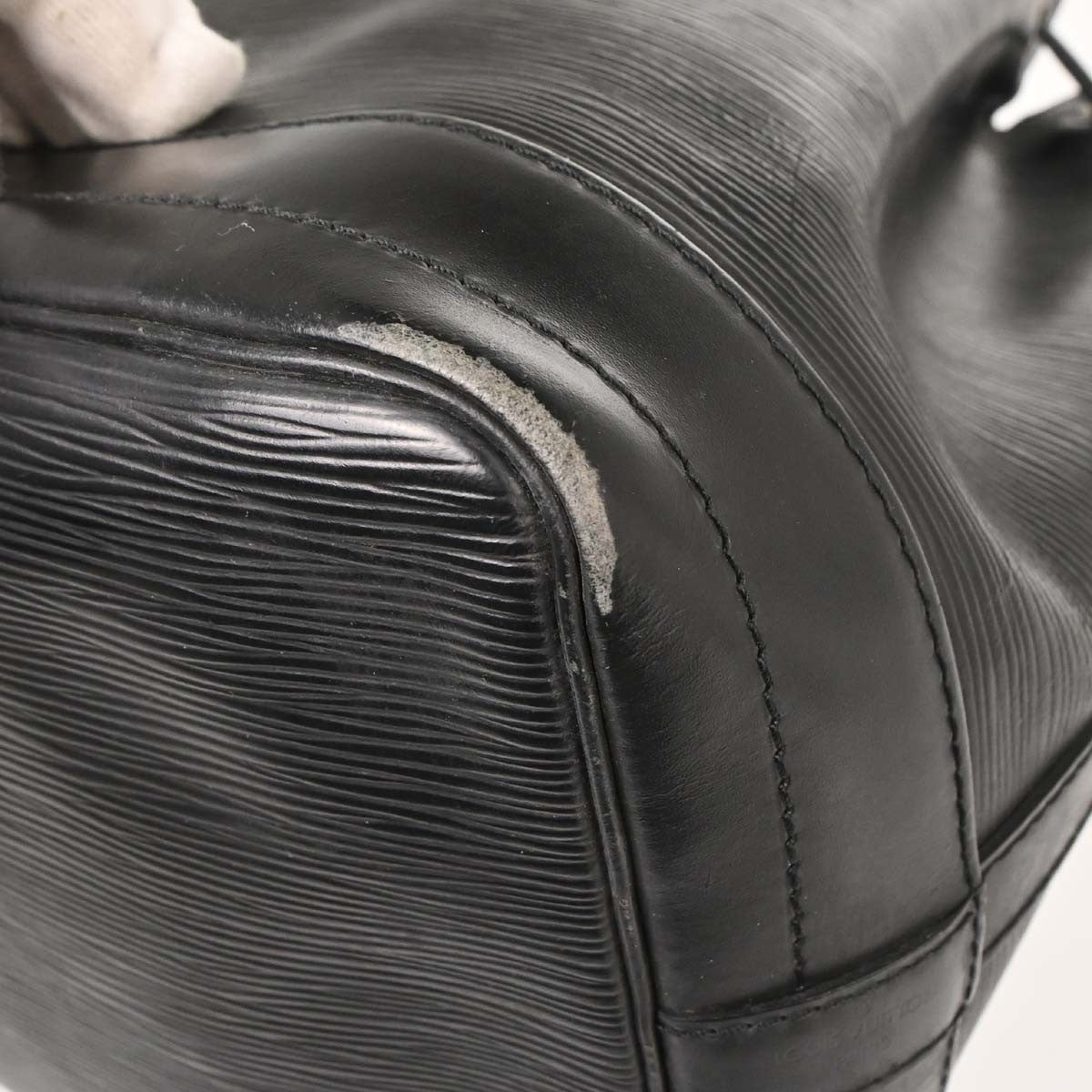 Louis Vuitton Epi Noe Shoulder Bag Noir Black